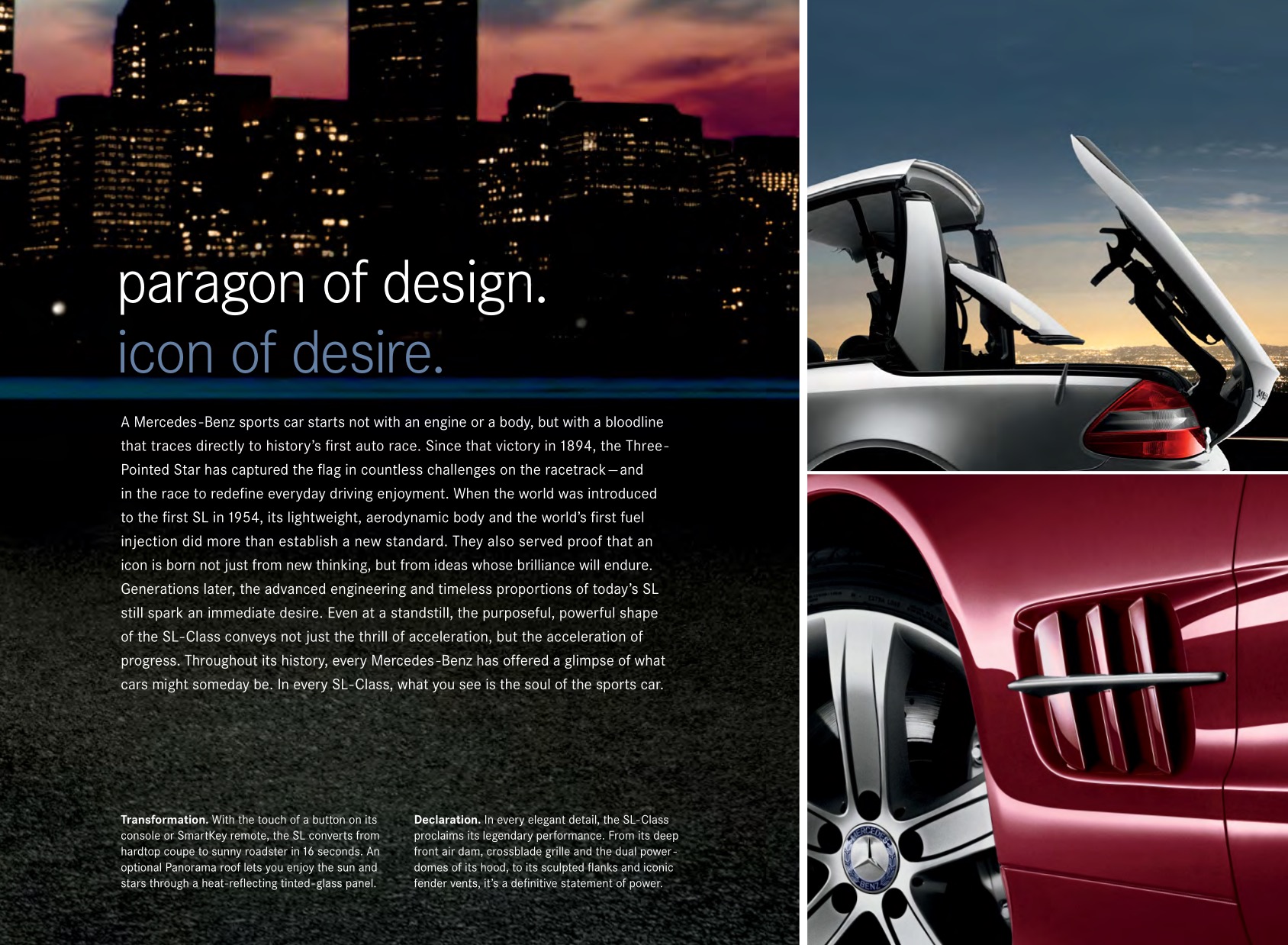 2012 Mercedes-Benz SL Brochure Page 18